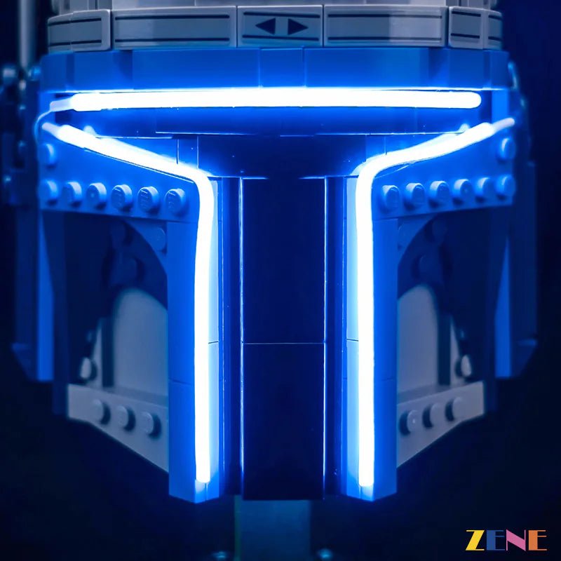 Light Kit for Jango Fett Helmet 75408 - DelsBricks Toys & CollectiblesLed Light Kit for LEGO ZENE20DelsBricks Toys & CollectiblesZENE