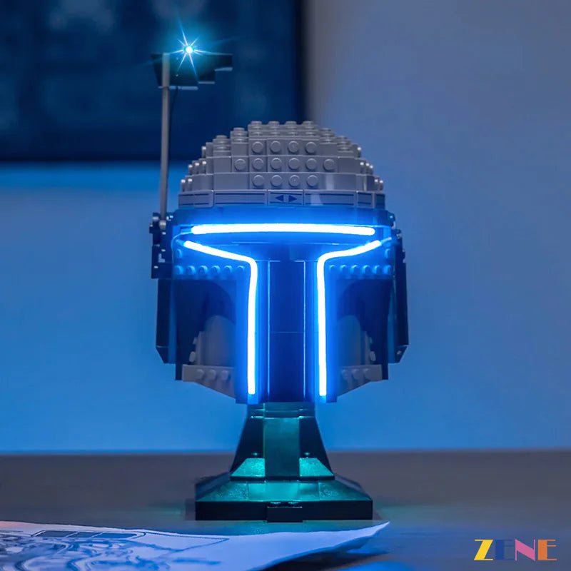 Light Kit for Jango Fett Helmet 75408 - DelsBricks Toys & CollectiblesLed Light Kit for LEGO ZENE20DelsBricks Toys & CollectiblesZENE