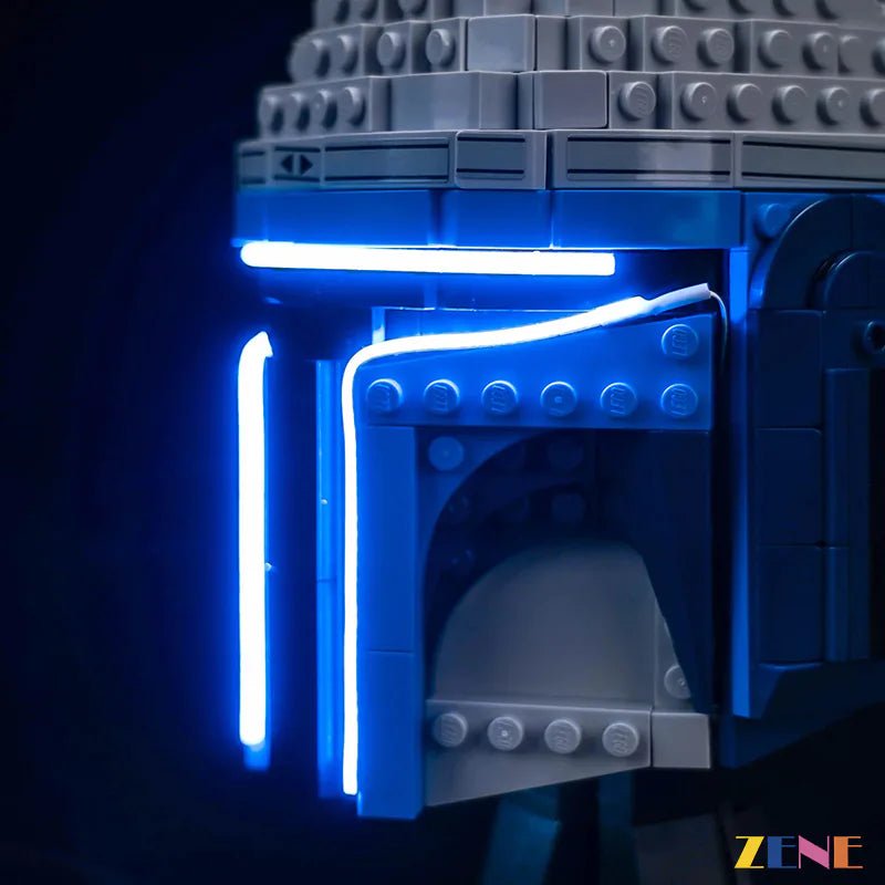 Light Kit for Jango Fett Helmet 75408 - DelsBricks Toys & CollectiblesLed Light Kit for LEGO ZENE20DelsBricks Toys & CollectiblesZENE