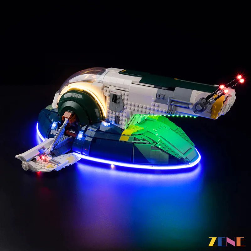 Light Kit for Jango Fett's Firespray - Class Starship 75409 (Ver.2) - DelsBricks Toys & CollectiblesLed Light Kit for LEGODelsBricks Toys & CollectiblesZENE