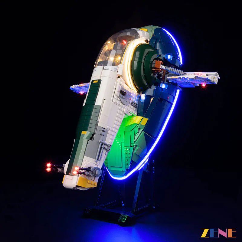 Light Kit for Jango Fett's Firespray - Class Starship 75409 (Ver.2) - DelsBricks Toys & CollectiblesLed Light Kit for LEGODelsBricks Toys & CollectiblesZENE