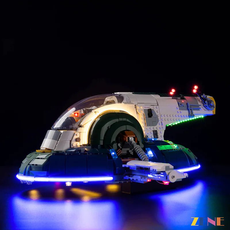 Light Kit for Jango Fett's Firespray - Class Starship 75409 (Ver.2) - DelsBricks Toys & CollectiblesLed Light Kit for LEGODelsBricks Toys & CollectiblesZENE