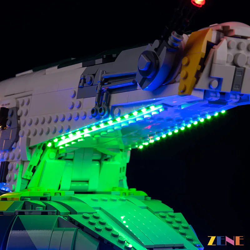 Light Kit for Jango Fett's Firespray - Class Starship 75409 (Ver.2) - DelsBricks Toys & CollectiblesLed Light Kit for LEGODelsBricks Toys & CollectiblesZENE