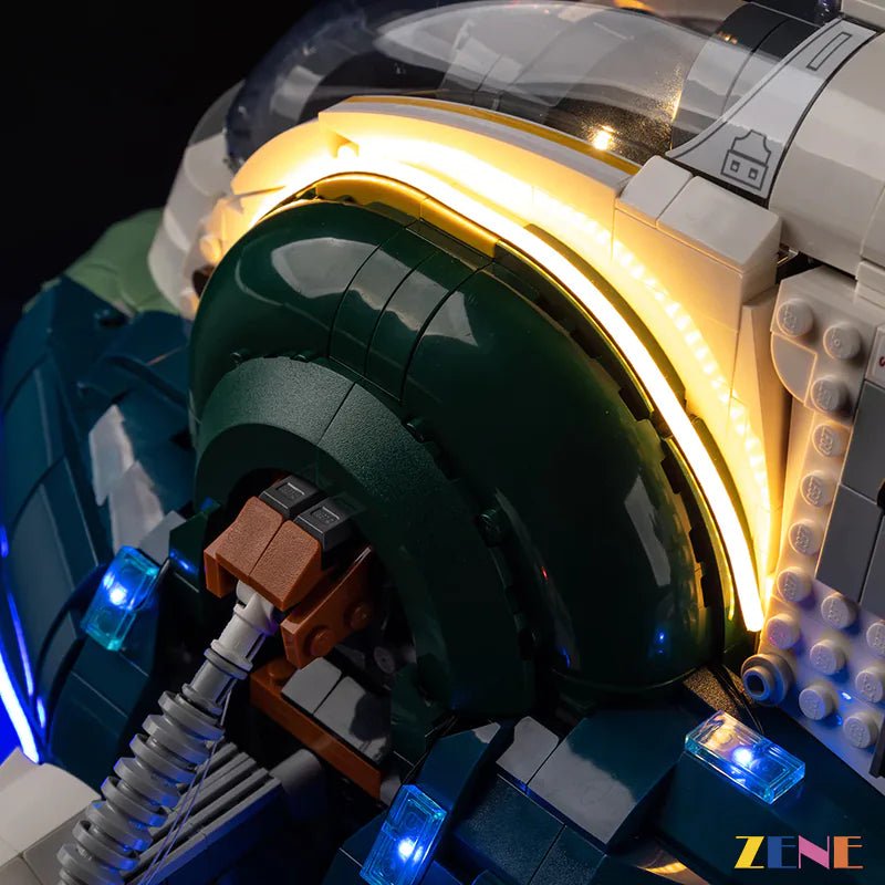 Light Kit for Jango Fett's Firespray - Class Starship 75409 (Ver.2) - DelsBricks Toys & CollectiblesLed Light Kit for LEGODelsBricks Toys & CollectiblesZENE