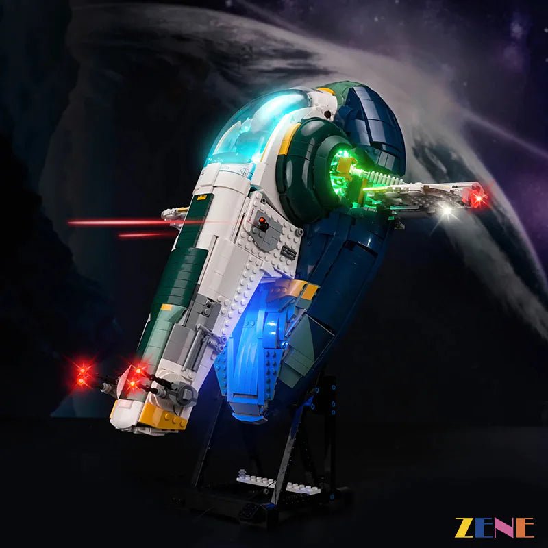 Light Kit for Jango Fett's Firespray - Class Starship 75409 - DelsBricks Toys & CollectiblesLed Light Kit for LEGO ZENE20DelsBricks Toys & CollectiblesZENE