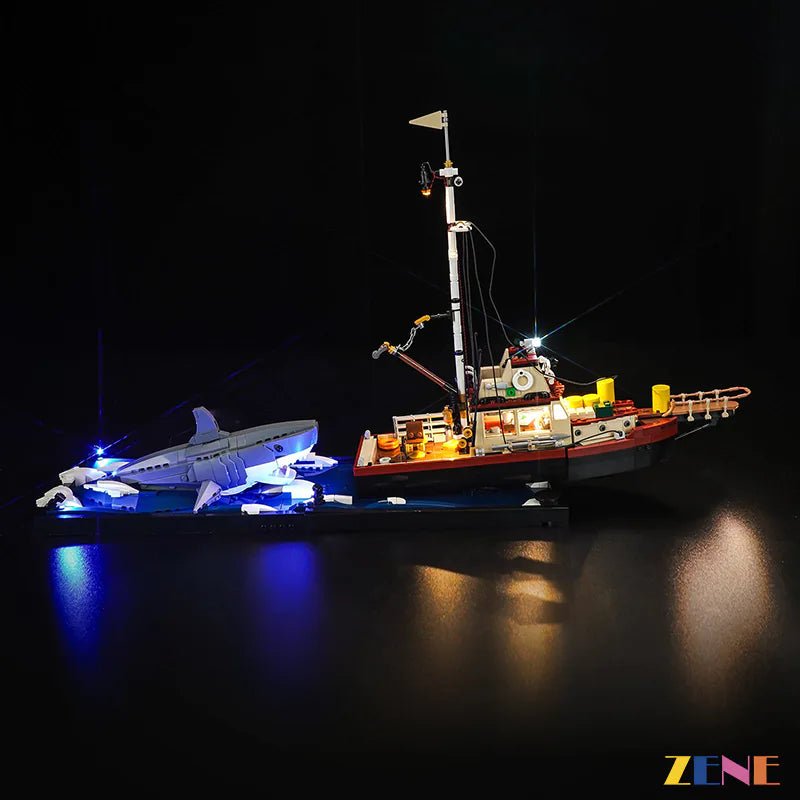 Light Kit for Jaws 21350 - DelsBricks Toys & CollectiblesLed Light Kit for LegoDelsBricks Toys & CollectiblesZENE