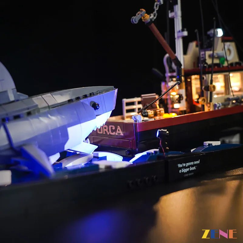 Light Kit for Jaws 21350 - DelsBricks Toys & CollectiblesLed Light Kit for LegoDelsBricks Toys & CollectiblesZENE