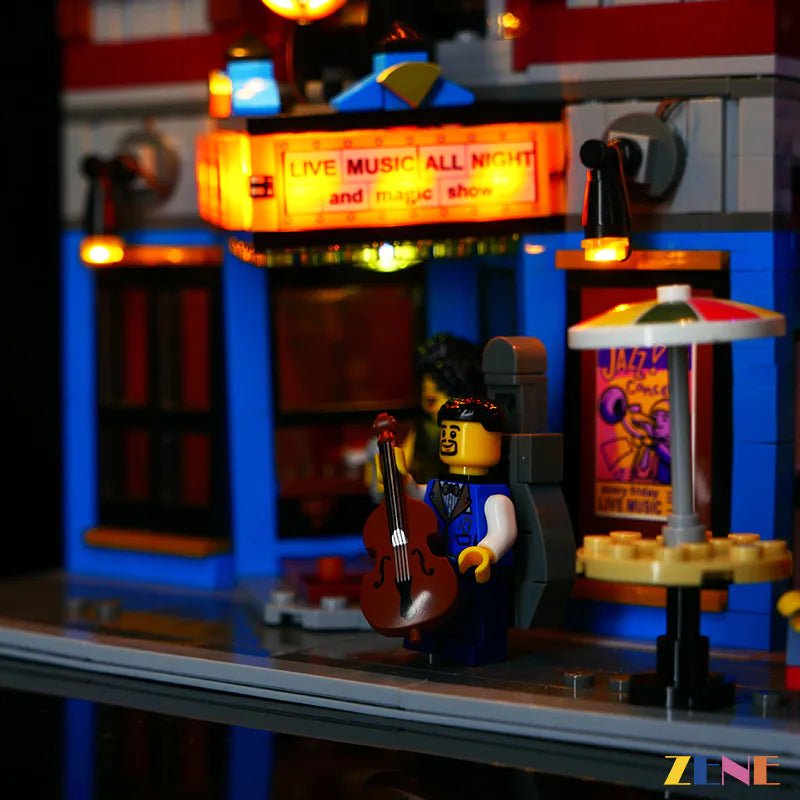 Light Kit for Jazz Club 10312 - DelsBricks Toys & CollectiblesLed Light Kit for LegoDelsBricks Toys & CollectiblesZENE