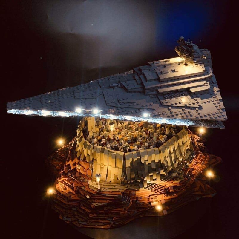Light Kit for Jedha City and Empire Spaceship 21007 - DelsBricks Toys & CollectiblesMOC Blocks and Bricks KitDelsBricks Toys & CollectiblesZENE