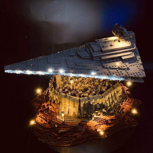 Light Kit for Jedha City and Empire Spaceship 21007 - DelsBricks Toys & CollectiblesMOC Blocks and Bricks KitDelsBricks Toys & CollectiblesZENE