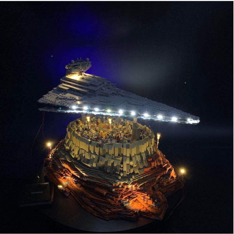 Light Kit for Jedha City and Empire Spaceship 21007 - DelsBricks Toys & CollectiblesMOC Blocks and Bricks KitDelsBricks Toys & CollectiblesZENE
