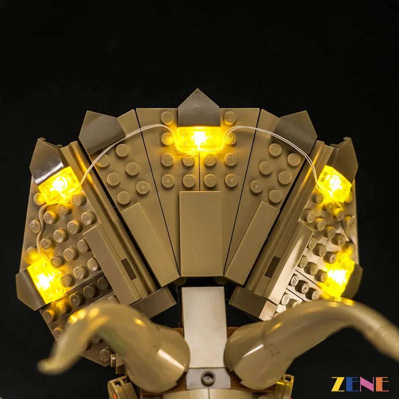 Light Kit for Jurassic World Dinosaur Fossils: Triceratops Skull 76969 - DelsBricks Toys & CollectiblesLed Light Kit for LEGO ZENE20DelsBricks Toys & CollectiblesZENE