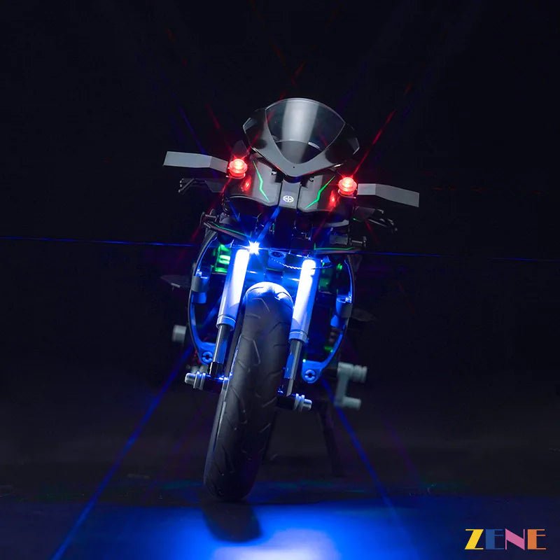 Light Kit for Kawasaki Ninja H2R Motorcycle 42170 - DelsBricks Toys & CollectiblesLed Light Kit for LegoDelsBricks Toys & CollectiblesZENE