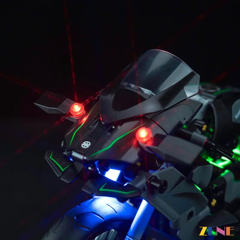 Light Kit for Kawasaki Ninja H2R Motorcycle 42170 - DelsBricks Toys & CollectiblesLed Light Kit for LegoDelsBricks Toys & CollectiblesZENE