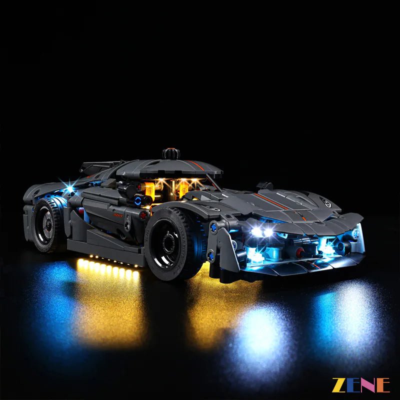 Light Kit for Koenigsegg Jesko Absolut Hypercar 42173 42184 - DelsBricks Toys & CollectiblesLed Light Kit for LegoDelsBricks Toys & CollectiblesZENE