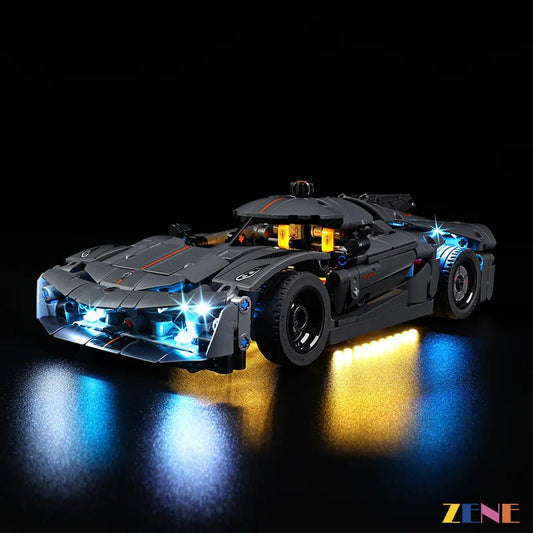 Light Kit for Koenigsegg Jesko Absolut Hypercar 42173 42184 - DelsBricks Toys & CollectiblesLed Light Kit for LegoDelsBricks Toys & CollectiblesZENE