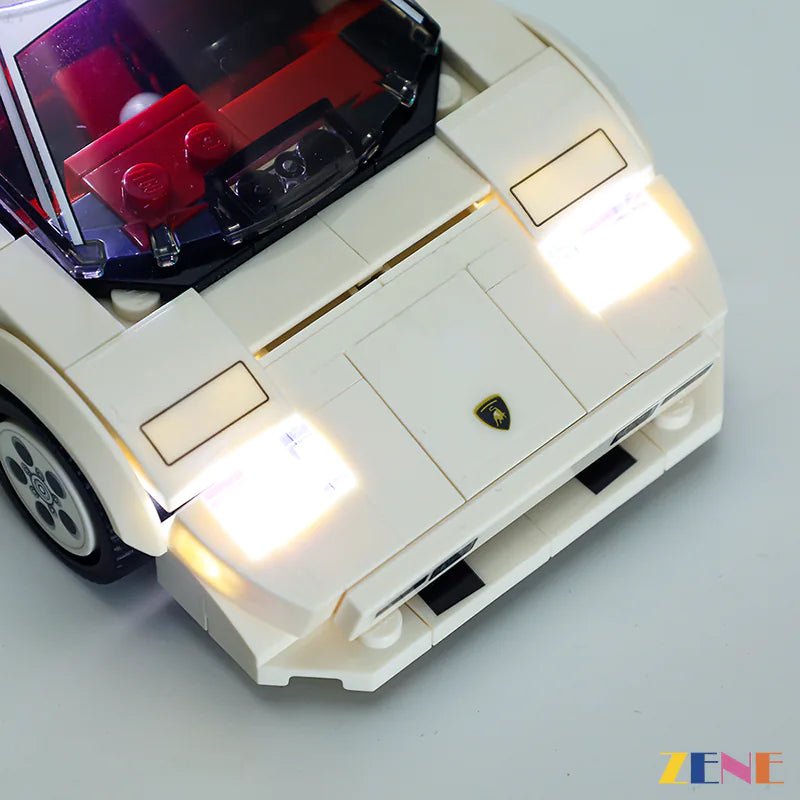 Light Kit for Lamborghini Countach 76908 - DelsBricks Toys & CollectiblesLed Light Kit for LegoDelsBricks Toys & CollectiblesZENE