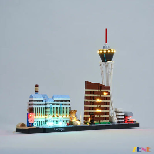 Light Kit for Las Vegas 21047 - DelsBricks Toys & CollectiblesLed Light Kit for LegoDelsBricks Toys & CollectiblesZENE