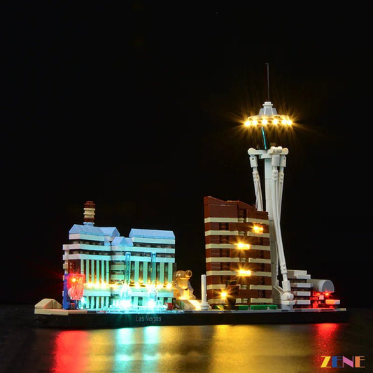 Light Kit for Las Vegas 21047 - DelsBricks Toys & CollectiblesLed Light Kit for LegoDelsBricks Toys & CollectiblesZENE