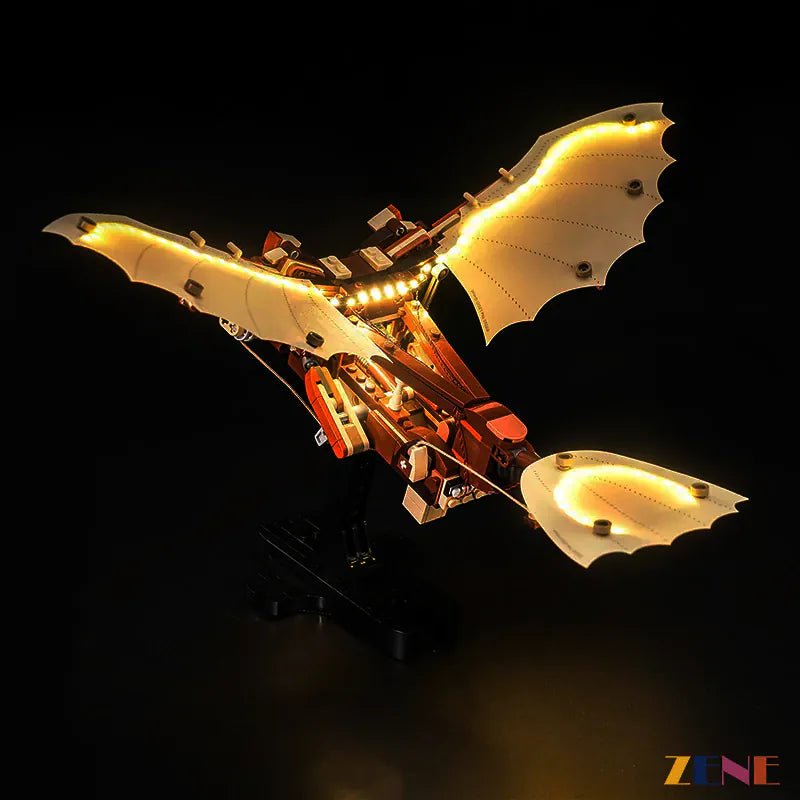 Light Kit for Leonardo da Vinci's Flying Machine 10363 - DelsBricks Toys & CollectiblesLed Light Kit for LEGO ZENE20DelsBricks Toys & CollectiblesZENE