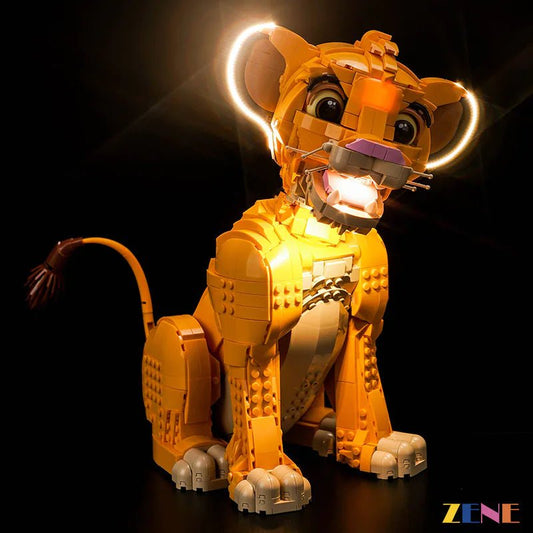 Light Kit for Lion King Young Simba 43247 - DelsBricks Toys & CollectiblesLed Light Kit for LegoDelsBricks Toys & CollectiblesZENE