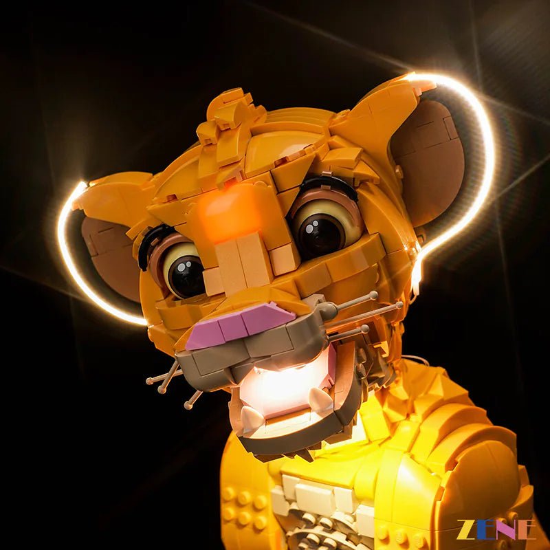 Light Kit for Lion King Young Simba 43247 - DelsBricks Toys & CollectiblesLed Light Kit for LegoDelsBricks Toys & CollectiblesZENE