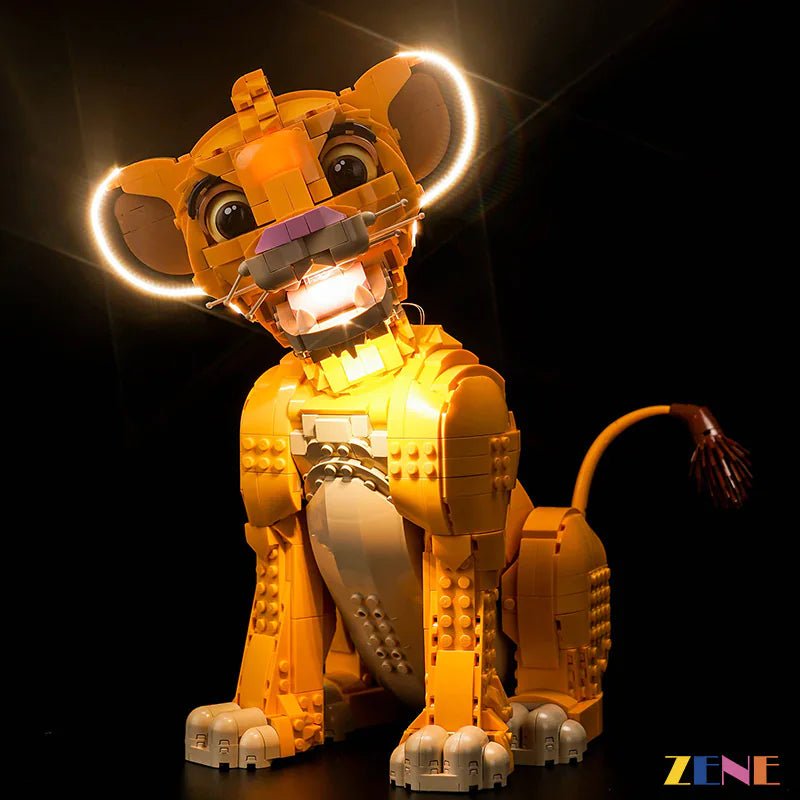 Light Kit for Lion King Young Simba 43247 - DelsBricks Toys & CollectiblesLed Light Kit for LegoDelsBricks Toys & CollectiblesZENE