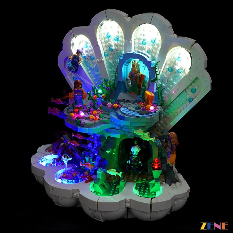 Light Kit for Little Mermaid Royal Clamshell 43225 - DelsBricks Toys & CollectiblesLed Light Kit for LegoDelsBricks Toys & CollectiblesZENE