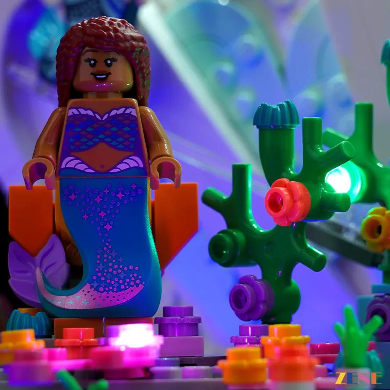 Light Kit for Little Mermaid Royal Clamshell 43225 - DelsBricks Toys & CollectiblesLed Light Kit for LegoDelsBricks Toys & CollectiblesZENE