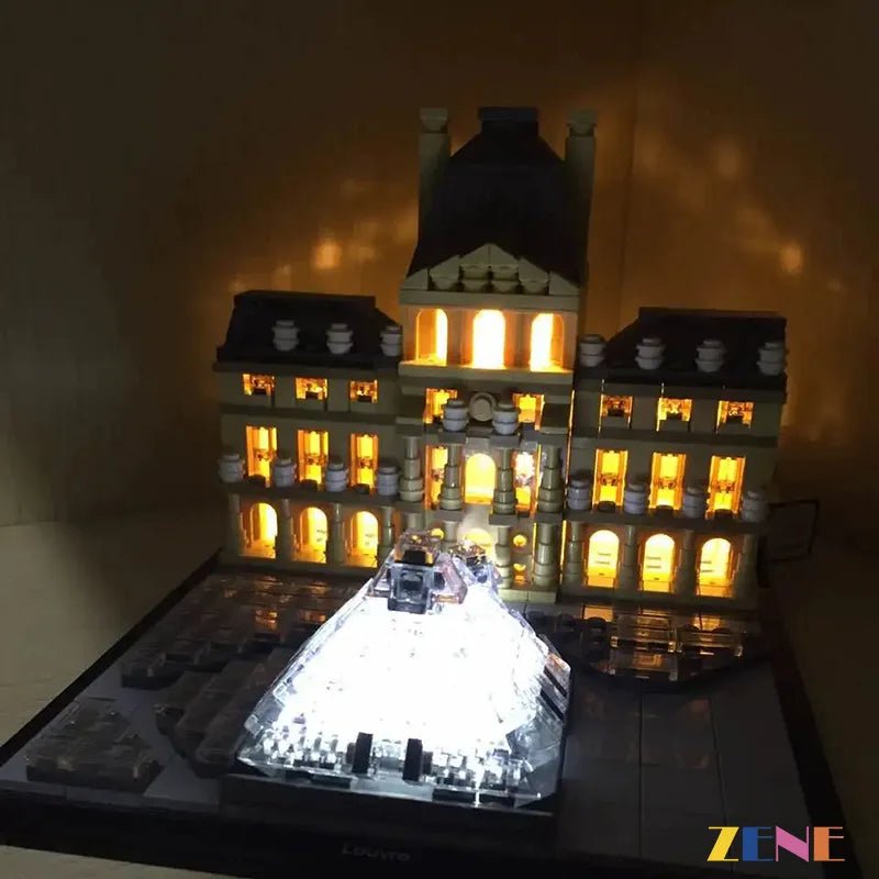 Light Kit for Louvre 21024 - DelsBricks Toys & CollectiblesLed Light Kit for LegoDelsBricks Toys & CollectiblesZENE