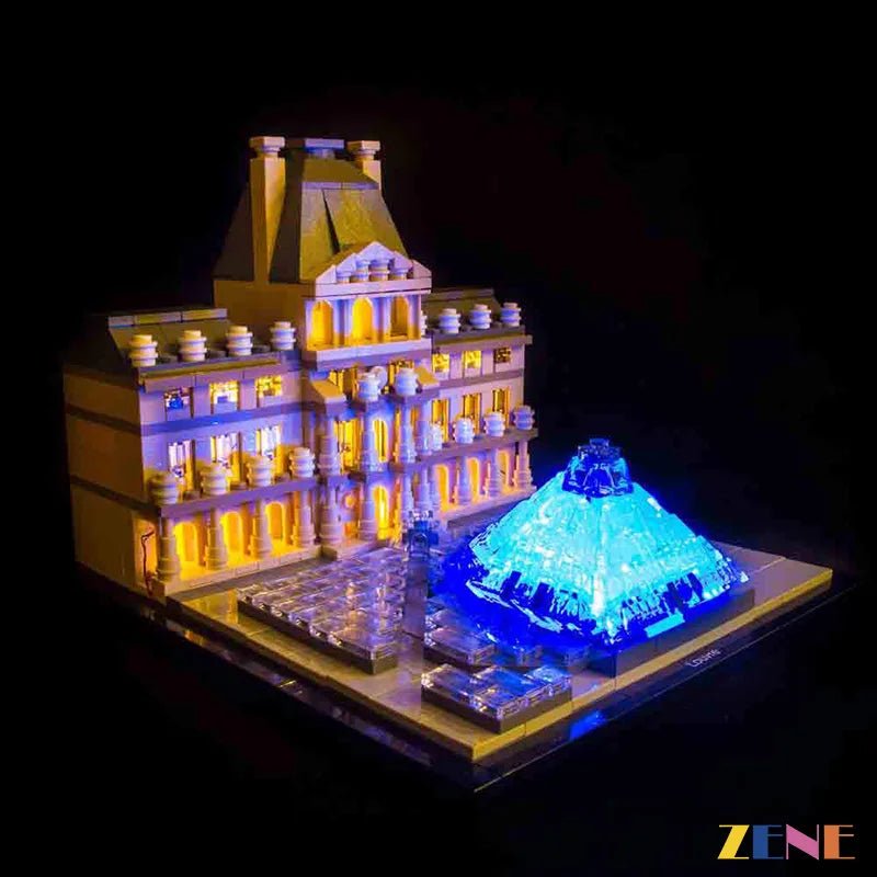 Light Kit for Louvre 21024 - DelsBricks Toys & CollectiblesLed Light Kit for LegoDelsBricks Toys & CollectiblesZENE