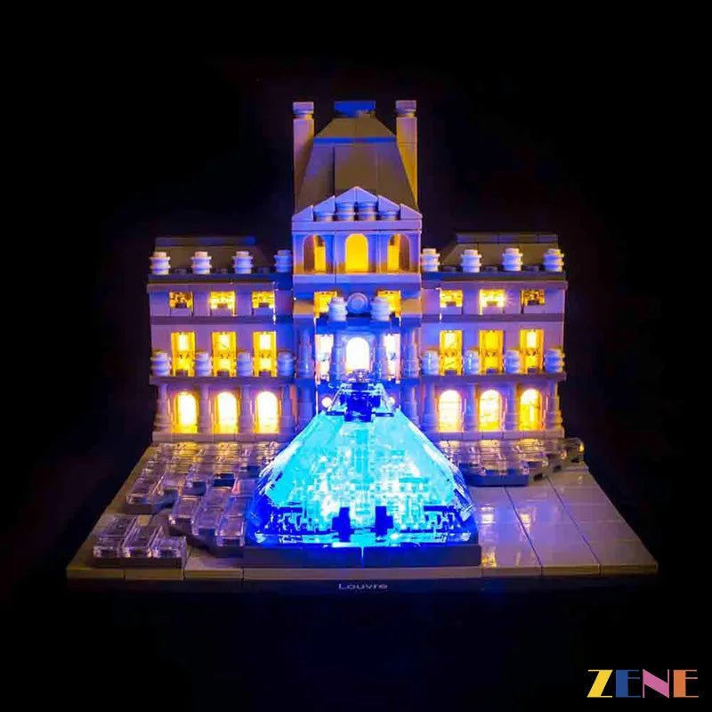 Light Kit for Louvre 21024 - DelsBricks Toys & CollectiblesLed Light Kit for LegoDelsBricks Toys & CollectiblesZENE