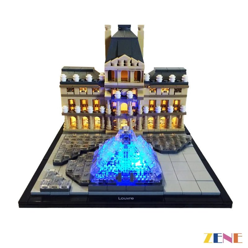 Light Kit for Louvre 21024 - DelsBricks Toys & CollectiblesLed Light Kit for LegoDelsBricks Toys & CollectiblesZENE