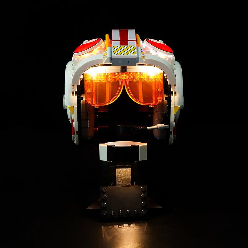 Light Kit for Luke Skywalker (Red Five) Helmet 75327 - DelsBricks Toys & CollectiblesLed Light Kit for LegoDelsBricks Toys & CollectiblesZENE