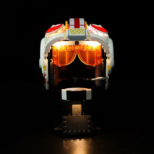 Light Kit for Luke Skywalker (Red Five) Helmet 75327 - DelsBricks Toys & CollectiblesLed Light Kit for LegoDelsBricks Toys & CollectiblesZENE