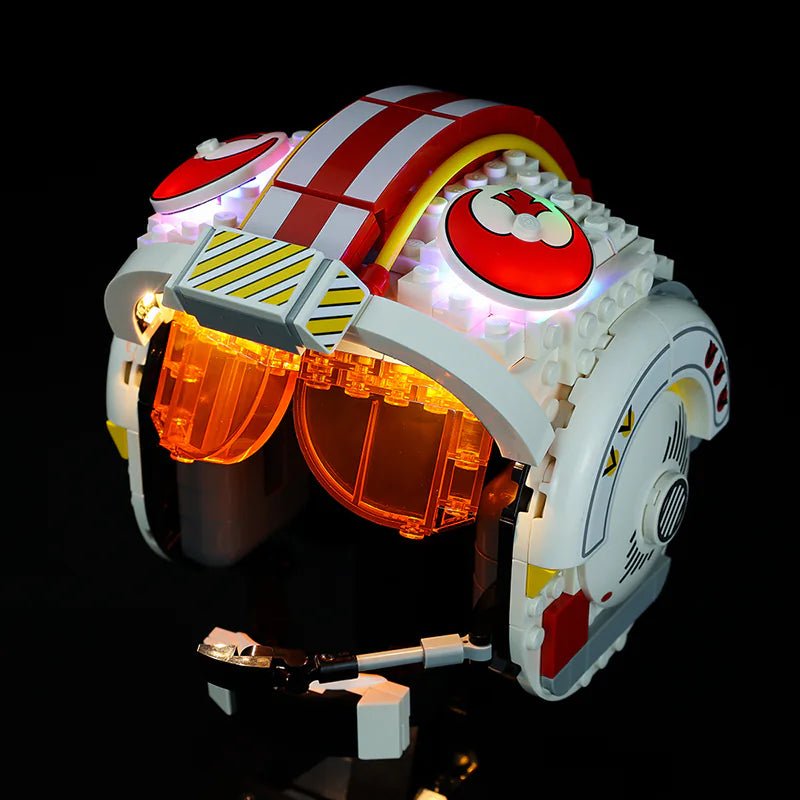 Light Kit for Luke Skywalker (Red Five) Helmet 75327 - DelsBricks Toys & CollectiblesLed Light Kit for LegoDelsBricks Toys & CollectiblesZENE