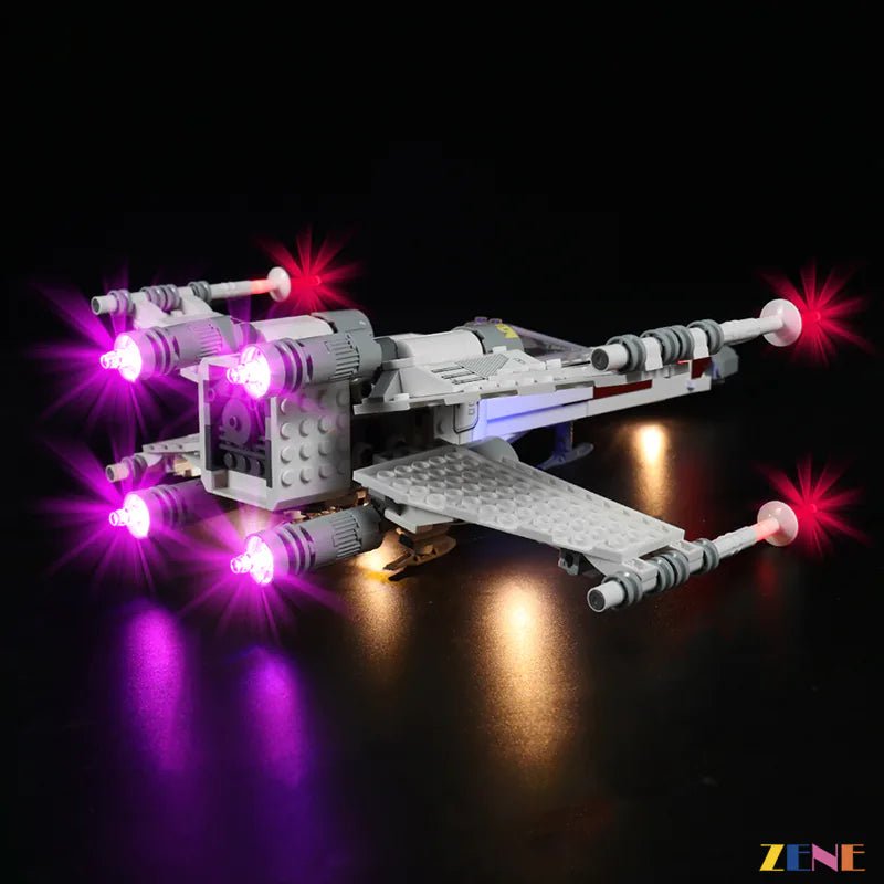 Light Kit for Luke Skywalker's X - Wing Fighter 75301 - DelsBricks Toys & CollectiblesLed Light Kit for LegoDelsBricks Toys & CollectiblesZENE
