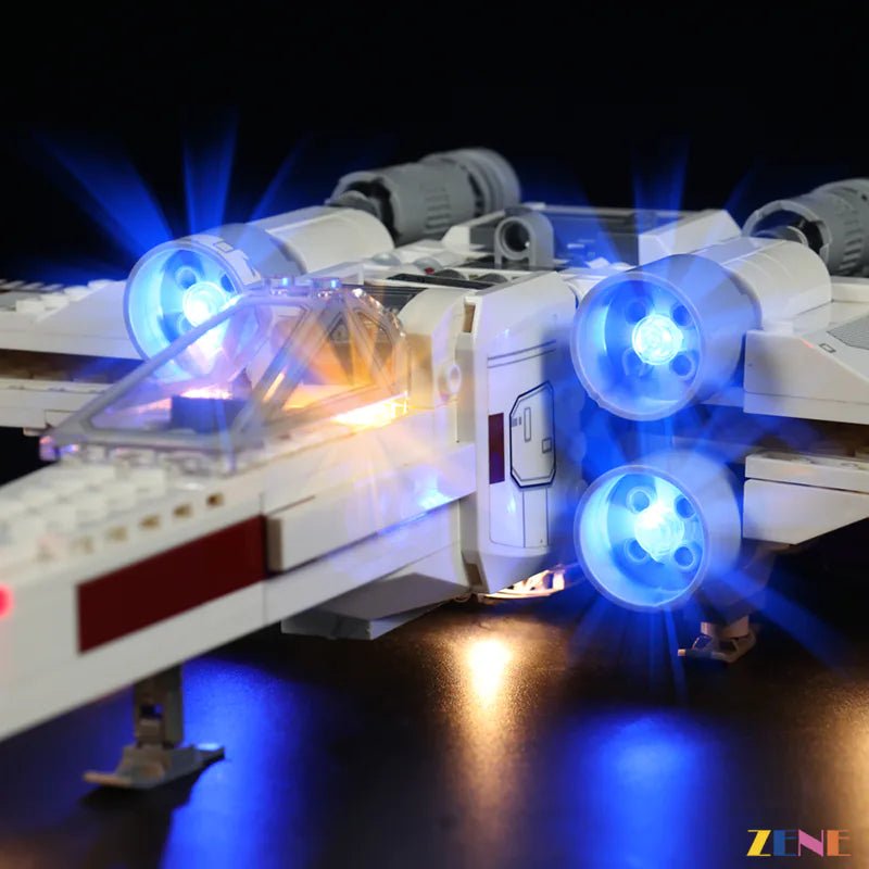 Light Kit for Luke Skywalker's X - Wing Fighter 75301 - DelsBricks Toys & CollectiblesLed Light Kit for LegoDelsBricks Toys & CollectiblesZENE