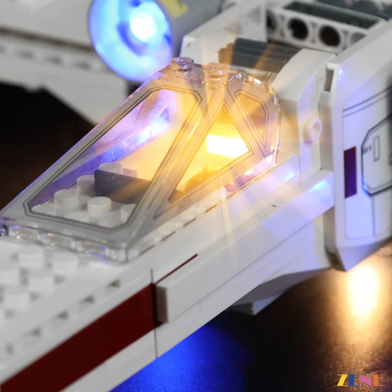 Light Kit for Luke Skywalker's X - Wing Fighter 75301 - DelsBricks Toys & CollectiblesLed Light Kit for LegoDelsBricks Toys & CollectiblesZENE