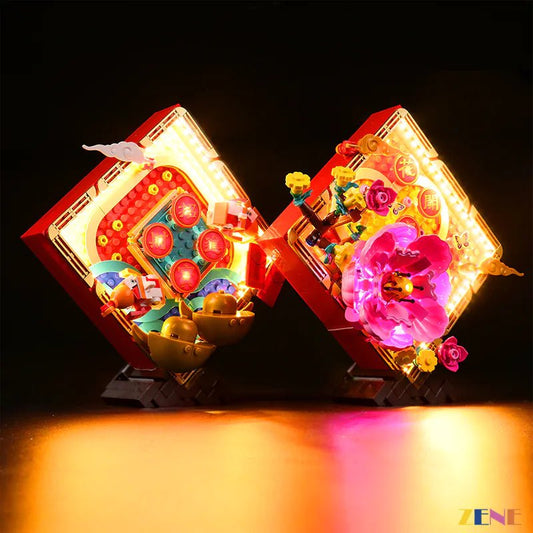 Light Kit for Lunar New Year Display 80110 - DelsBricks Toys & CollectiblesLed Light Kit for LegoDelsBricks Toys & CollectiblesZENE