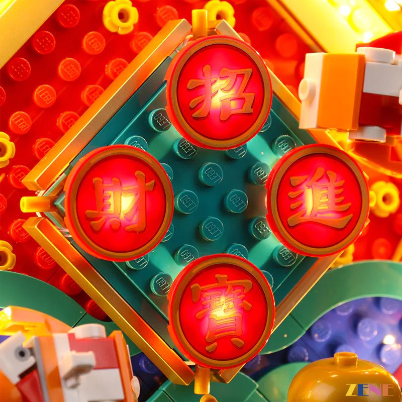 Light Kit for Lunar New Year Display 80110 - DelsBricks Toys & CollectiblesLed Light Kit for LegoDelsBricks Toys & CollectiblesZENE