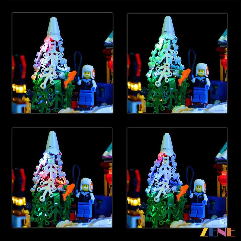 Light Kit for Lunar New Year Ice Festival 80109 - DelsBricks Toys & CollectiblesLed Light Kit for LegoDelsBricks Toys & CollectiblesZENE
