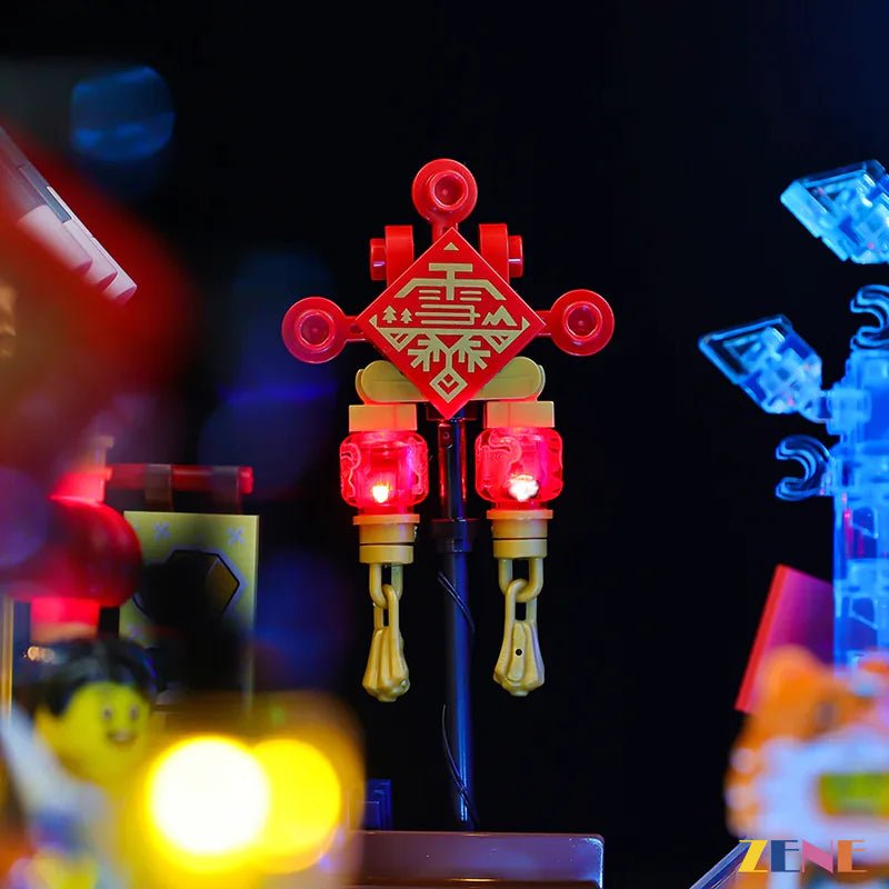 Light Kit for Lunar New Year Ice Festival 80109 - DelsBricks Toys & CollectiblesLed Light Kit for LegoDelsBricks Toys & CollectiblesZENE