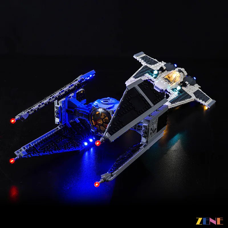 Light Kit for Mandalorian Fang Fighter vs. TIE 75348 - DelsBricks Toys & CollectiblesLed Light Kit for LegoDelsBricks Toys & CollectiblesZENE