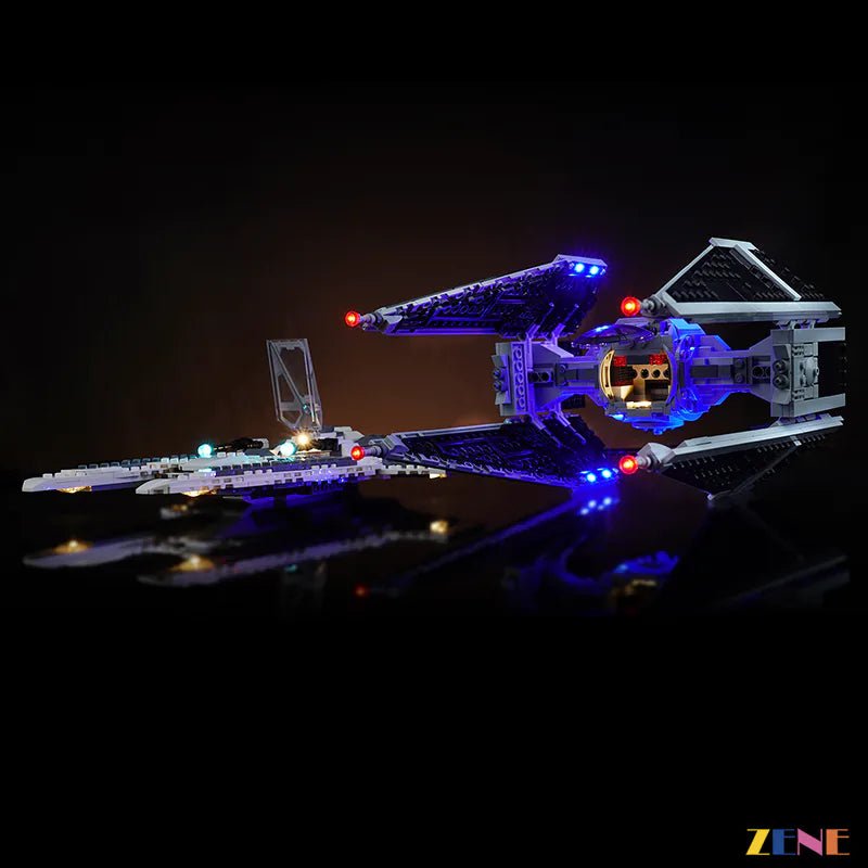 Light Kit for Mandalorian Fang Fighter vs. TIE 75348 - DelsBricks Toys & CollectiblesLed Light Kit for LegoDelsBricks Toys & CollectiblesZENE