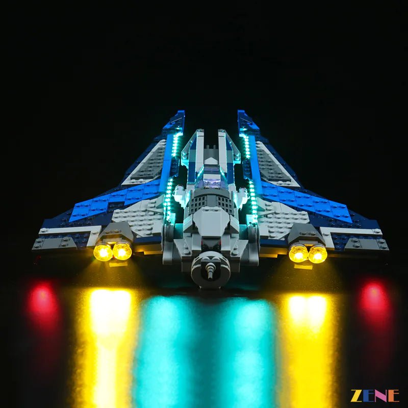 Light Kit for Mandalorian Starfighter™ 75316 - DelsBricks Toys & CollectiblesLed Light Kit for LegoDelsBricks Toys & CollectiblesZENE