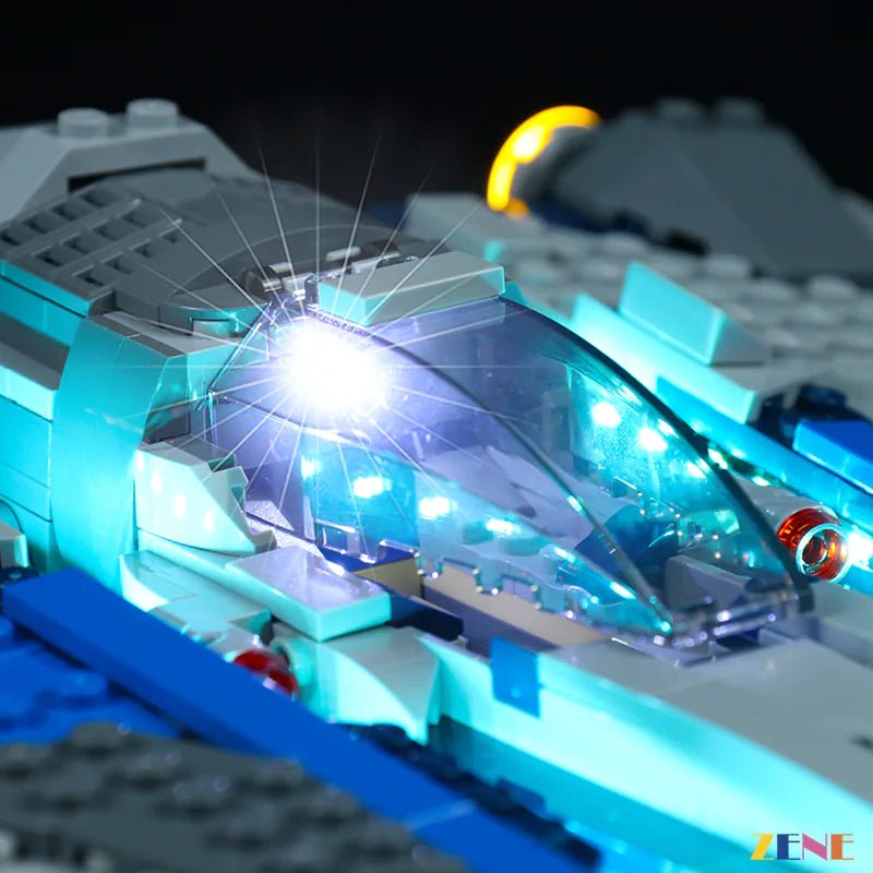 Light Kit for Mandalorian Starfighter™ 75316 - DelsBricks Toys & CollectiblesLed Light Kit for LegoDelsBricks Toys & CollectiblesZENE