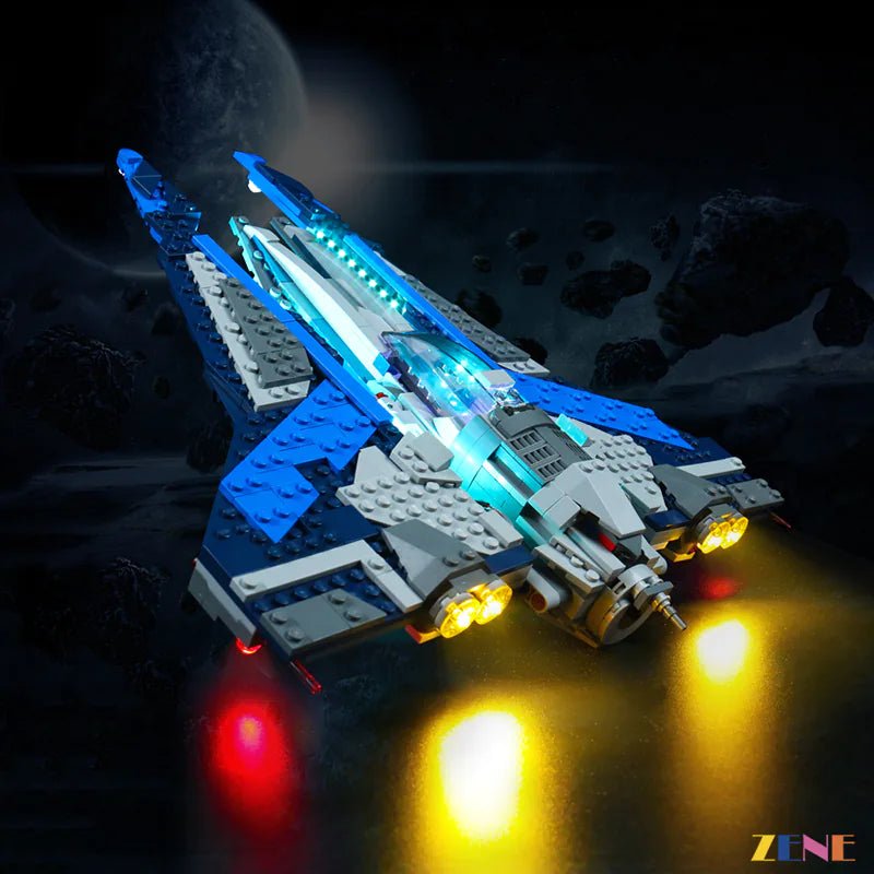 Light Kit for Mandalorian Starfighter™ 75316 - DelsBricks Toys & CollectiblesLed Light Kit for LegoDelsBricks Toys & CollectiblesZENE