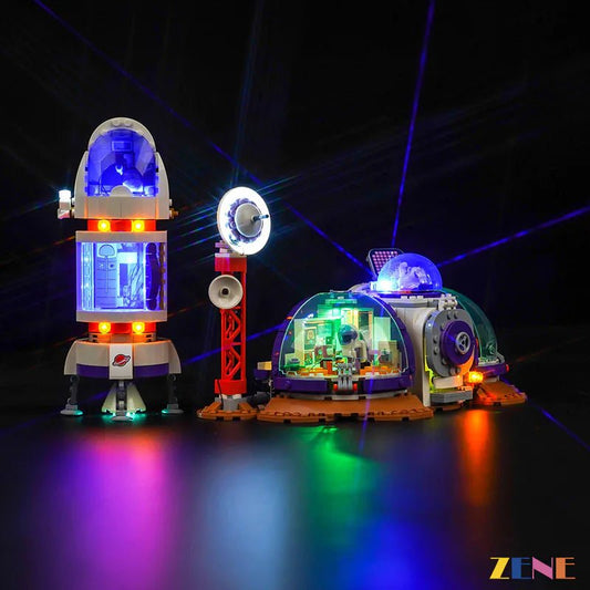 Light Kit for Mars Space Base and Rocket 42605 - DelsBricks Toys & CollectiblesLed Light Kit for LegoDelsBricks Toys & CollectiblesZENE