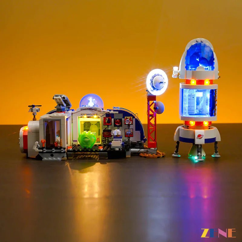 Light Kit for Mars Space Base and Rocket 42605 - DelsBricks Toys & CollectiblesLed Light Kit for LegoDelsBricks Toys & CollectiblesZENE